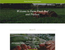 Tablet Screenshot of farmfreshbeef.net